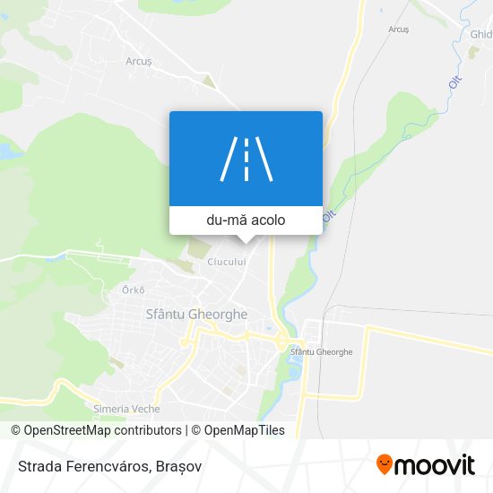 Hartă Strada Ferencváros