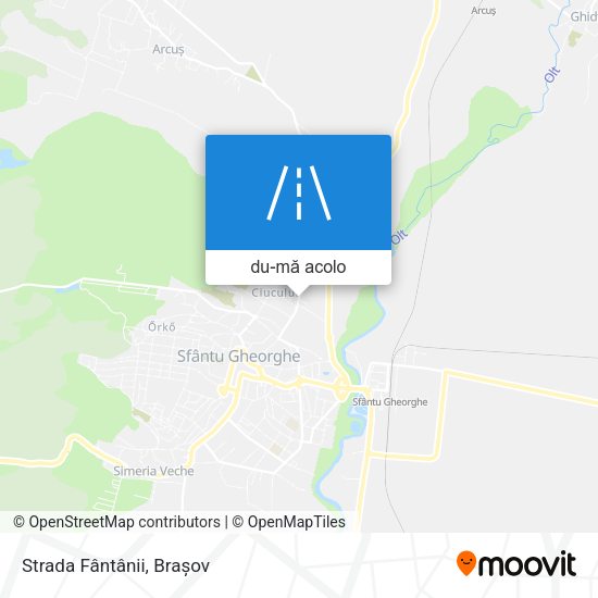 Hartă Strada Fântânii