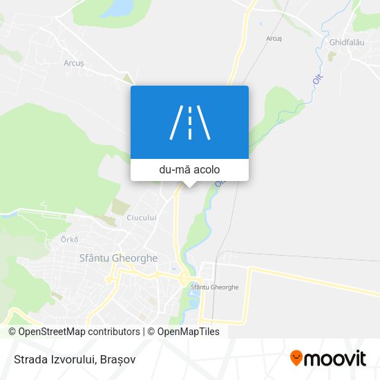 Hartă Strada Izvorului