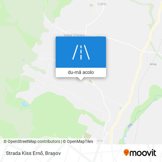 Hartă Strada Kiss Ernő