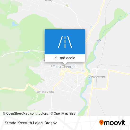 Hartă Strada Kossuth Lajos