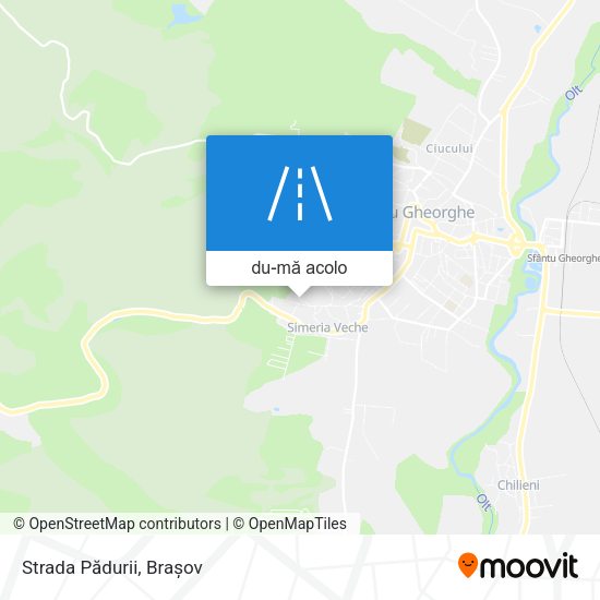 Hartă Strada Pădurii