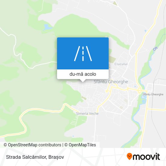 Hartă Strada Salcâmilor