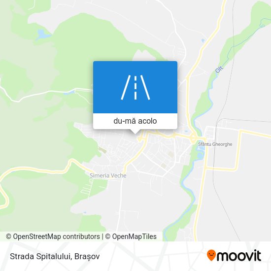 Hartă Strada Spitalului