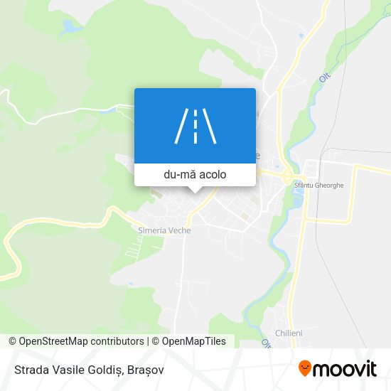 Hartă Strada Vasile Goldiș