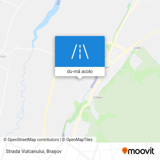 Hartă Strada Vulcanului
