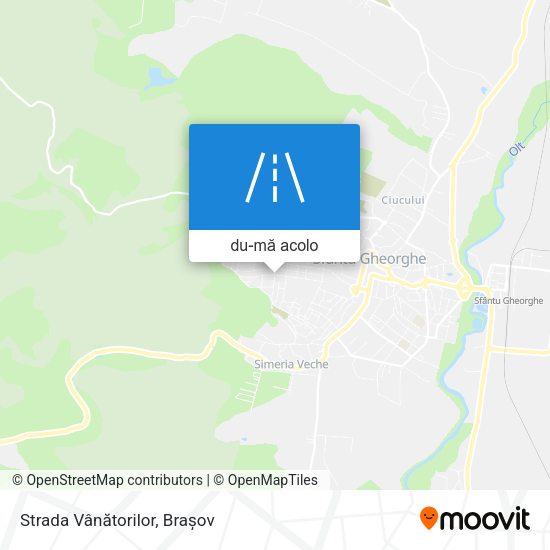 Hartă Strada Vânătorilor