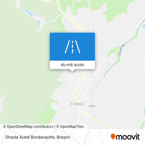 Hartă Strada Aurel Bordenache