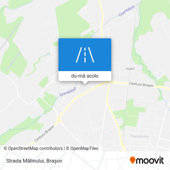 Hartă Strada Mălinului
