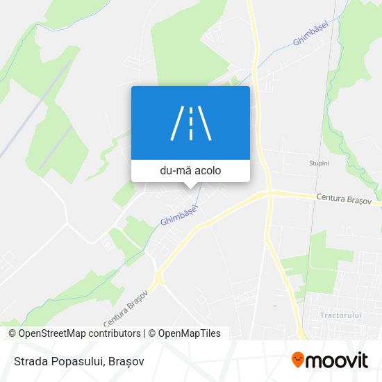 Hartă Strada Popasului