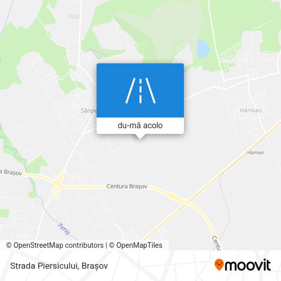 Hartă Strada Piersicului