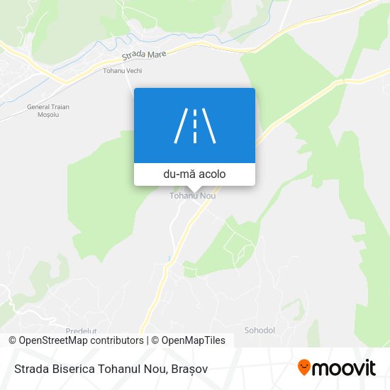 Hartă Strada Biserica Tohanul Nou