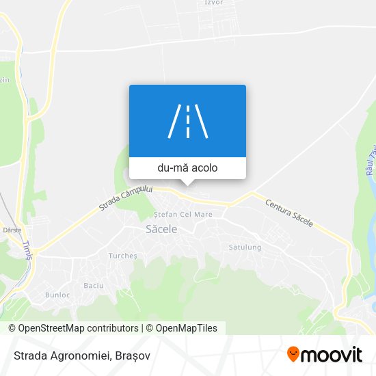 Hartă Strada Agronomiei