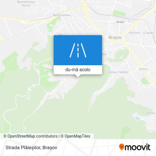 Hartă Strada Plăieșilor