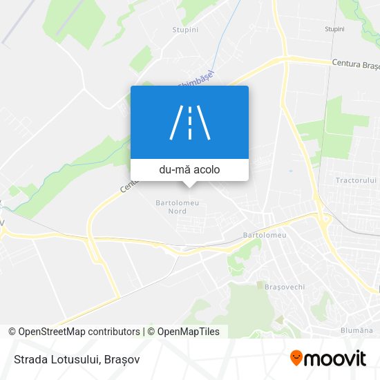 Hartă Strada Lotusului