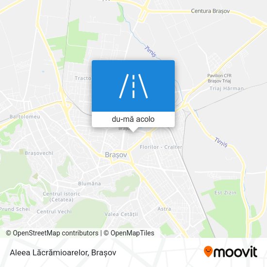 Hartă Aleea Lăcrămioarelor