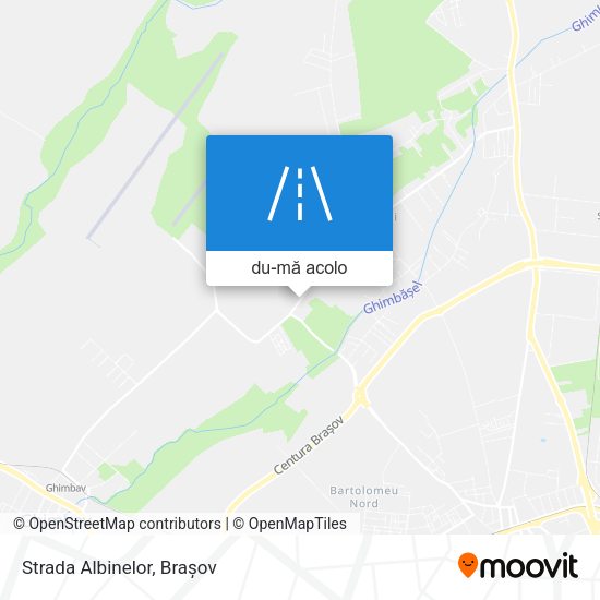 Hartă Strada Albinelor