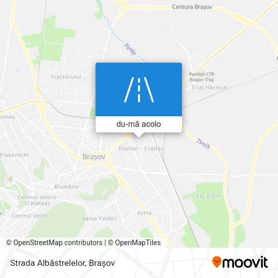 Hartă Strada Albăstrelelor
