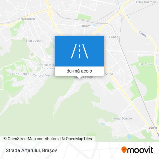 Hartă Strada Arțarului