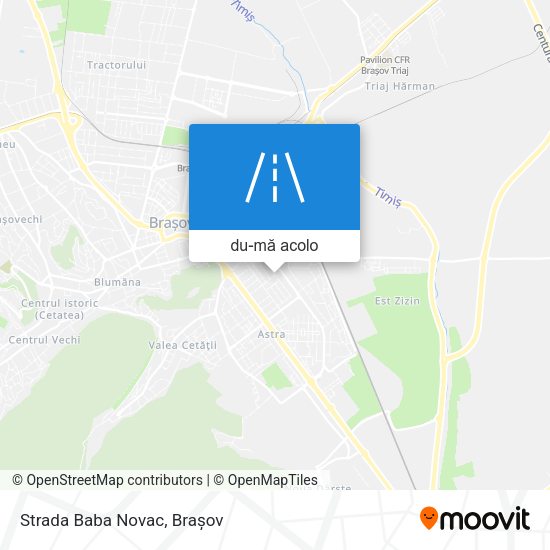 Hartă Strada Baba Novac