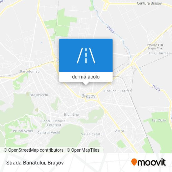 Hartă Strada Banatului