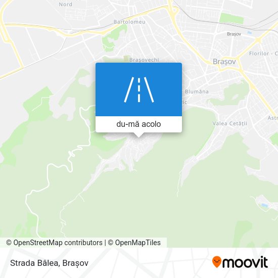 Hartă Strada Bâlea