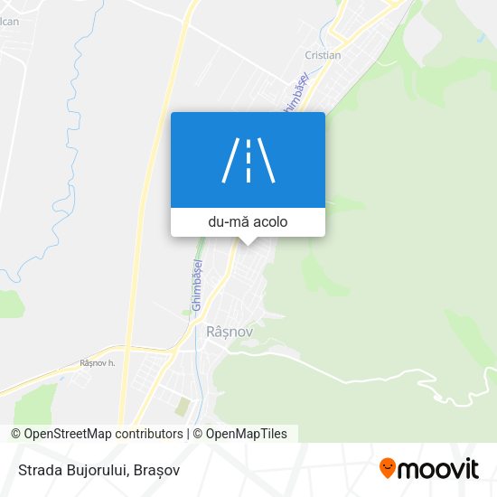 Hartă Strada Bujorului