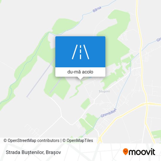 Hartă Strada Buștenilor