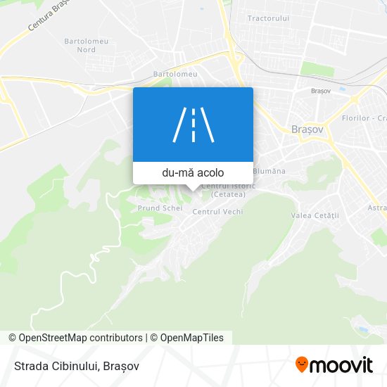 Hartă Strada Cibinului