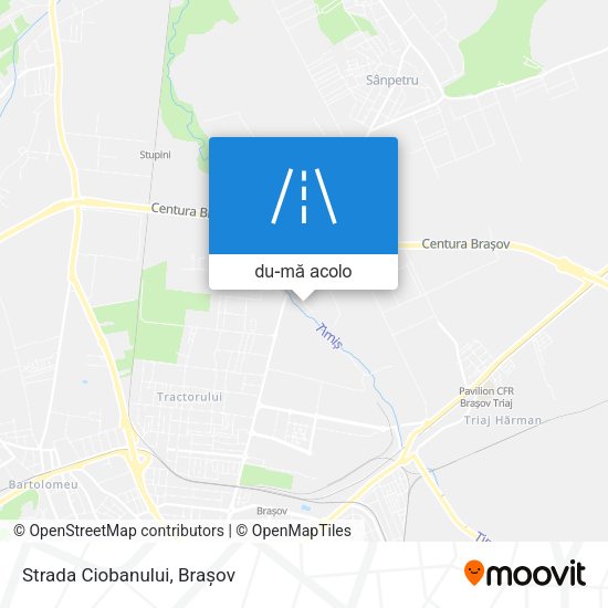 Hartă Strada Ciobanului