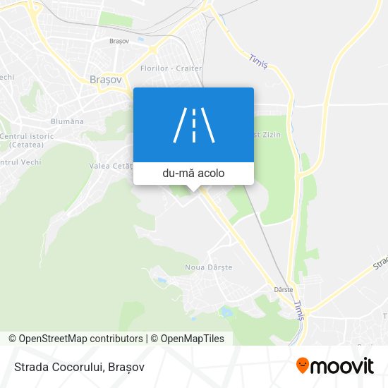 Hartă Strada Cocorului