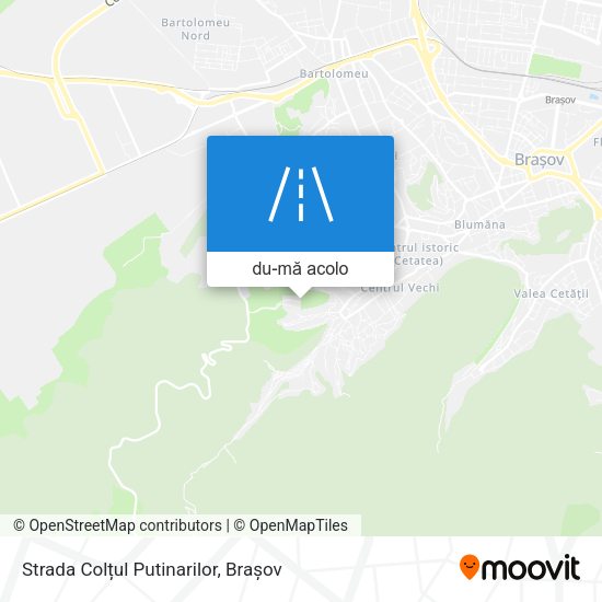 Hartă Strada Colțul Putinarilor