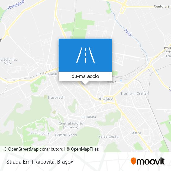 Hartă Strada Emil Racoviță