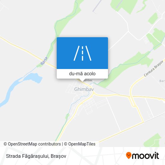 Hartă Strada Făgărașului