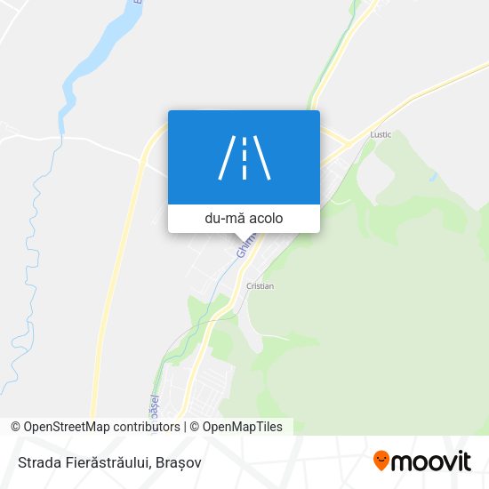 Hartă Strada Fierăstrăului