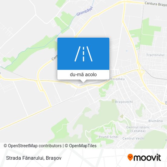 Hartă Strada Fânarului