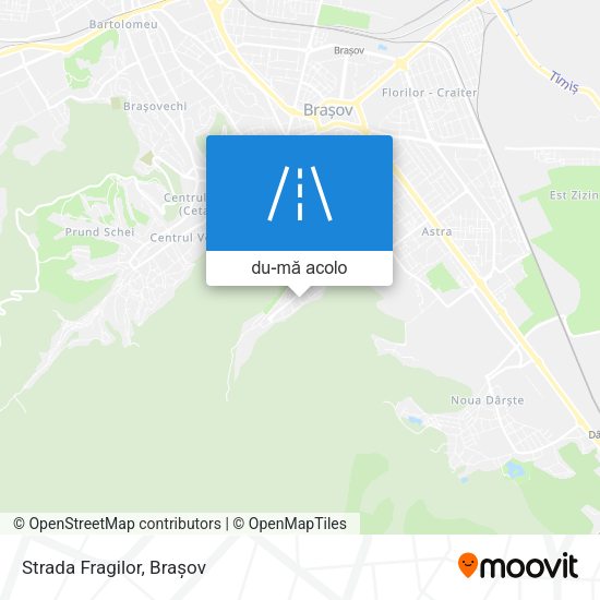Hartă Strada Fragilor