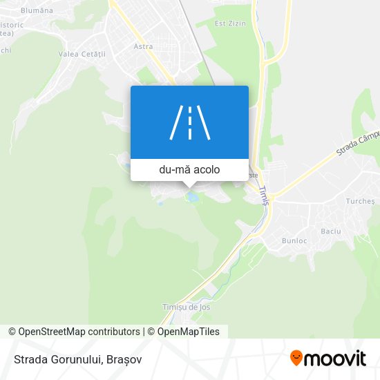 Hartă Strada Gorunului