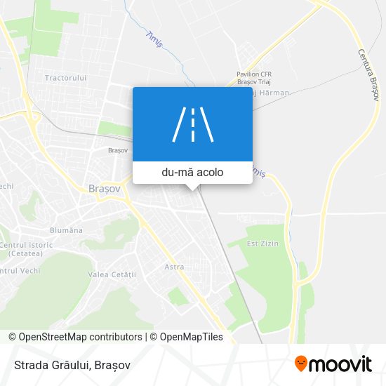 Hartă Strada Grâului