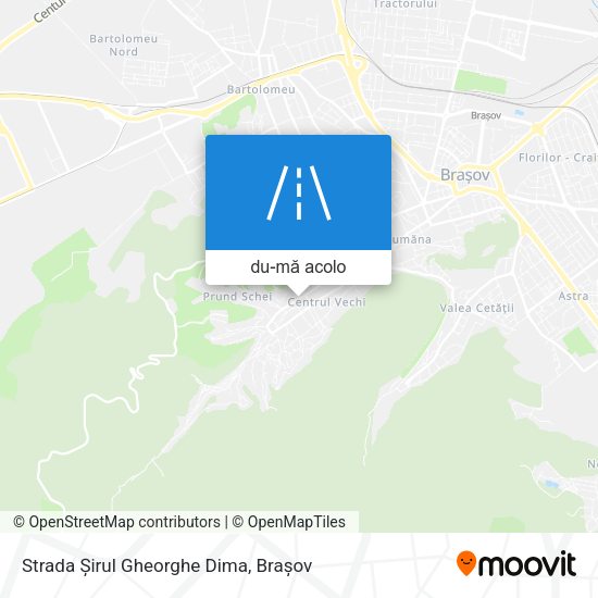 Hartă Strada Șirul Gheorghe Dima