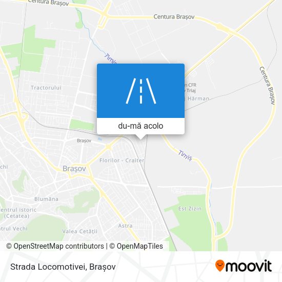 Hartă Strada Locomotivei