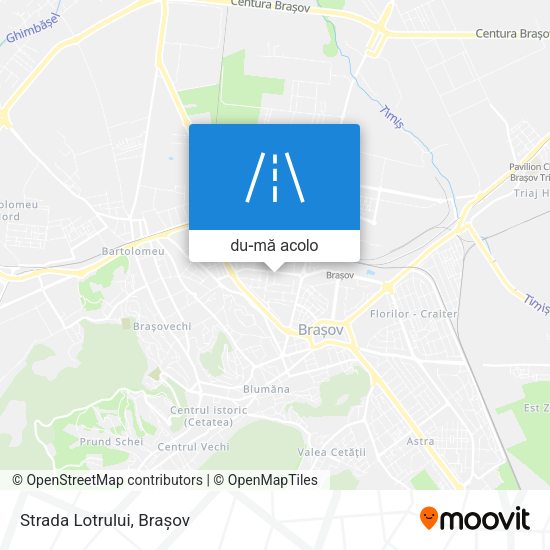 Hartă Strada Lotrului