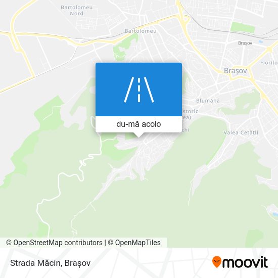 Hartă Strada Măcin