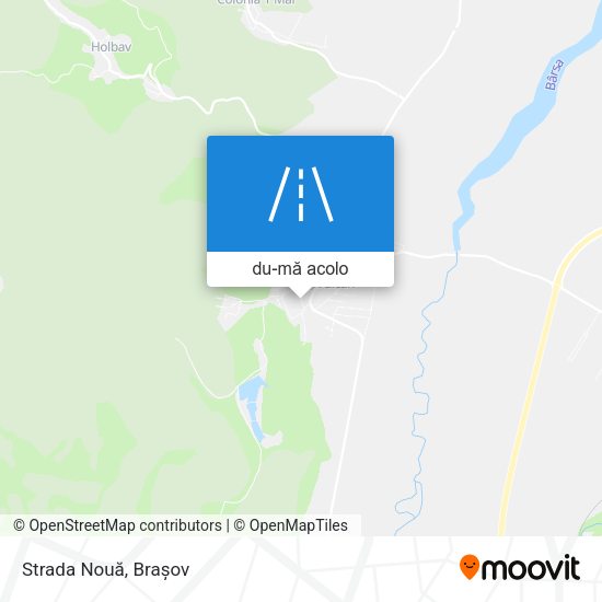 Hartă Strada Nouă