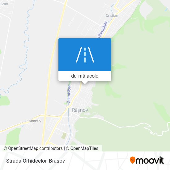 Hartă Strada Orhideelor