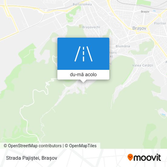 Hartă Strada Pajiștei