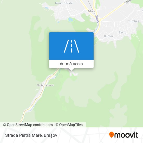 Hartă Strada Piatra Mare