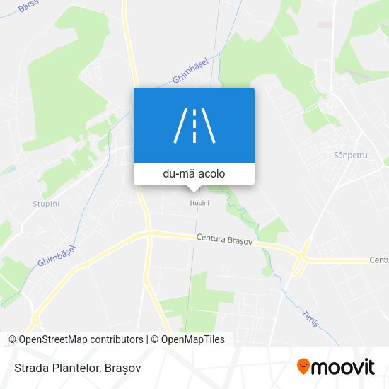 Hartă Strada Plantelor