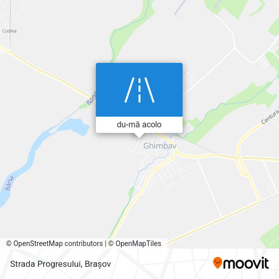 Hartă Strada Progresului