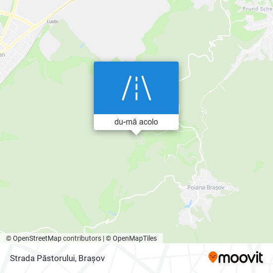 Hartă Strada Păstorului